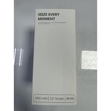 Night Vision Monocular 4K with 8X Zoom & Rechargeable Battery