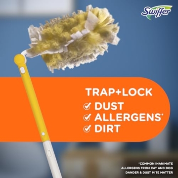 Swiffer Duster Heavy Duty Kit with 3ft Handle & Refills