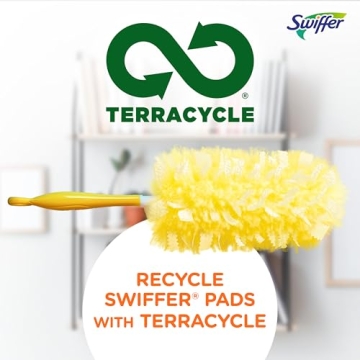 Swiffer Duster Heavy Duty Kit with 3ft Handle & Refills