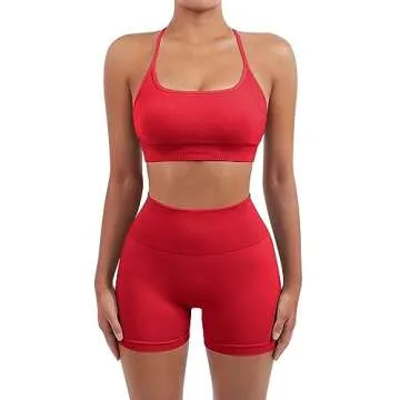 SUUKSESS Women Seamless Workout Set for Active Women