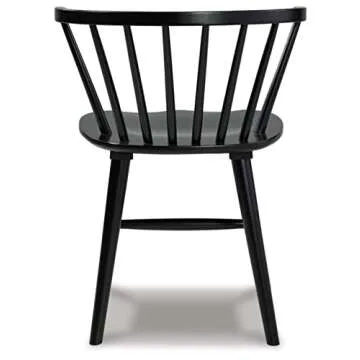 Otaska Modern Farmhouse Spindle Dining Chair Set of 2