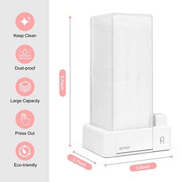 Automatic Cotton Pad Dispenser for Effortless Beauty Routines