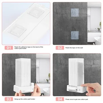 Automatic Cotton Pad Dispenser for Effortless Beauty Routines