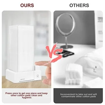 Automatic Cotton Pad Dispenser for Effortless Beauty Routines