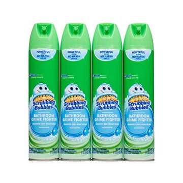 Scrubbing Bubbles Foaming Bathroom Cleaner - 25oz Pack of 4