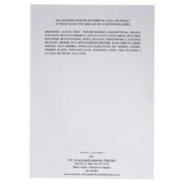 Marc Jacobs By Marc Jacobs For Women. Eau De Parfum Spray 3.4 Ounces