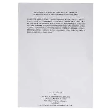Marc Jacobs By Marc Jacobs For Women. Eau De Parfum Spray 3.4 Ounces