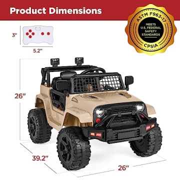 Best Choice Kids Ride On Truck with Remote Control