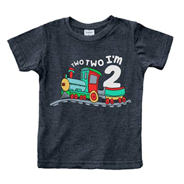 Unordinary Toddler 2nd Birthday Train Shirt - Chugga Chugga Two Two