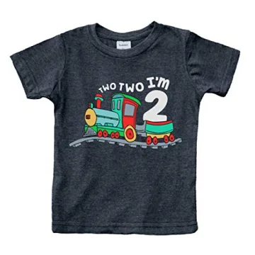 Unordinary Toddler 2nd Birthday Train Shirt - Chugga Chugga Two Two