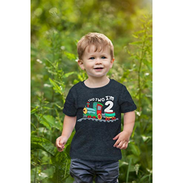 Toddler 2nd Birthday Train Shirt - Chugga Chugga