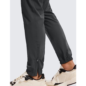 CRZ YOGA Men's Comfortable 4-Way Stretch Joggers