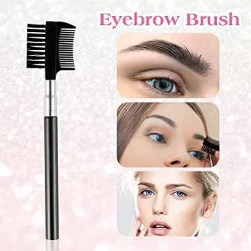 Eyebrow Kit Grooming Scissors Razor Kit 4 In 1 Stainless Steel Set Kit Eyebrow Scissors Eyebrow Brush Tweezers Eyebrow Trim Tool Set