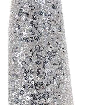 Christmas Concepts® Set of 3 Cone Trees with Sequins