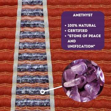 MediCrystal Infrared Amethyst Mat for Pain Relief Therapy