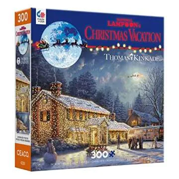 Thomas Kinkade National Lampoon's Christmas Puzzle 300pc