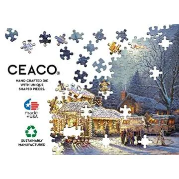 Thomas Kinkade National Lampoon's Christmas Puzzle 300pc