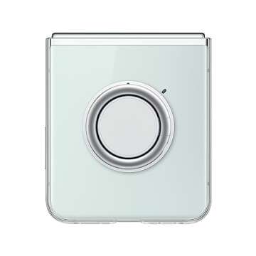 SAMSUNG Galaxy Z Fold5 Clear Gadget Phone Case, Protective Cover with Grip, Kickstand, Accessories a...