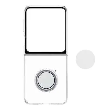 SAMSUNG Galaxy Z Fold5 Clear Case with Kickstand Protection