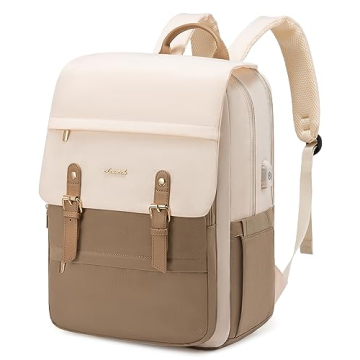 LOVEVOOK Laptop Backpack for Women Vintage Travel Backpack Purse Airline Approved 15.6 Inch Large Co...