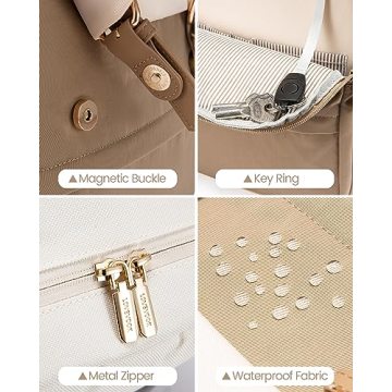 LOVEVOOK Stylish Laptop Backpack for Women | Big Capacity