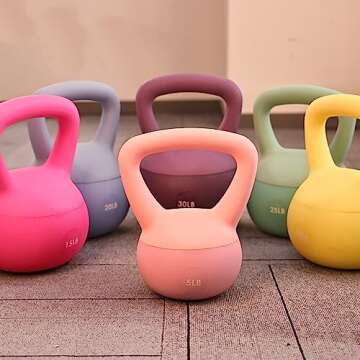 Fitvids Soft Kettlebells - Safe and Stylish Workout Weights
