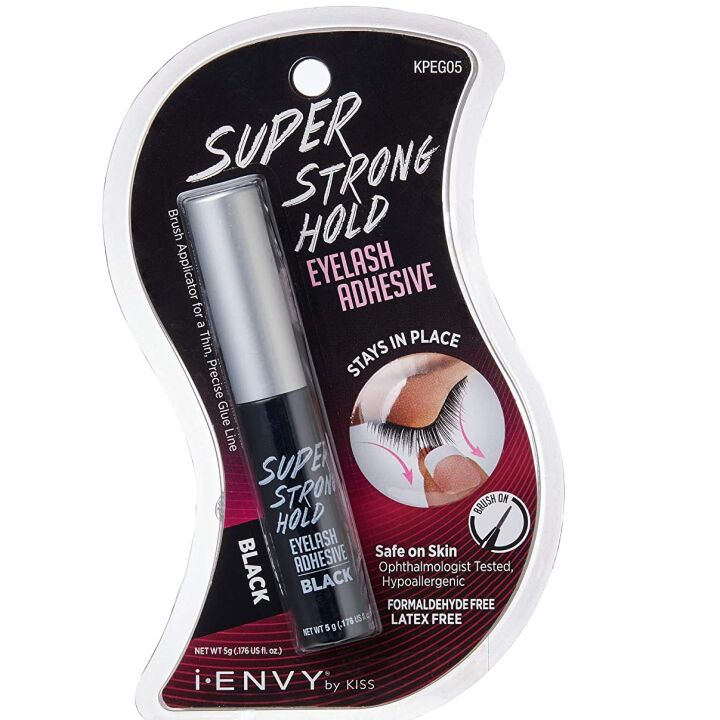 KISS i-Envy Strong Hold Eyelash Adhesive, Black