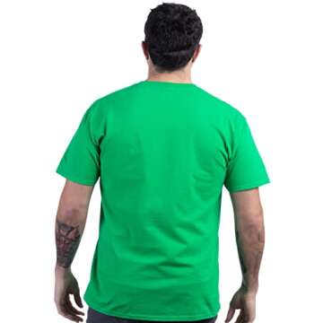 Irish Pride Unisex Ireland T-Shirt/St. Patrick's Day Irish Pride Tee Shirt-Green-Small
