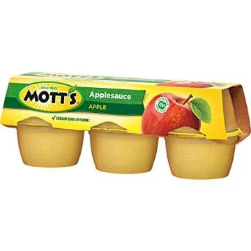 Mott's Applesauce Cups, 6-Pack for Healthy Snacking