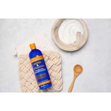 Renpure Biotin & Collagen Thickening Conditioner 16 Oz(Packaging May Vary)