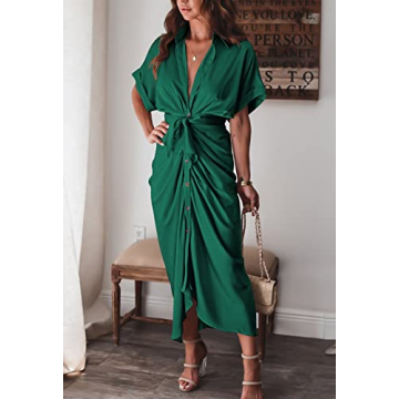 Elegant Satin Ruched Maxi Dress for Date Night