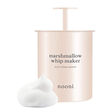 NOONI Facial Cleansing Tool - Marshmallow Whip Maker | Gentle Deep Cleanser For Skincare, Rich Foam ...