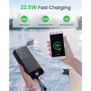 Fast Charging 50000mAh Power Bank with LED Display