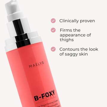 MAËLYS B-FOXY Inner Thigh Firming Cream - Tightens The Look Of Loose Skin & Helps Contour The Appea...