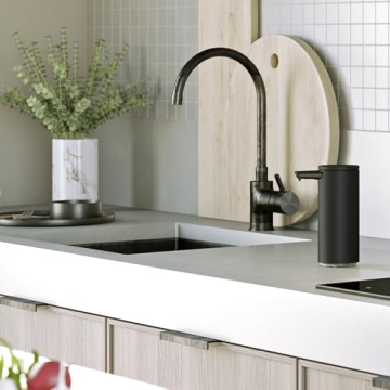simplehuman Touch-Free Rechargeable Soap Dispenser Matte Black