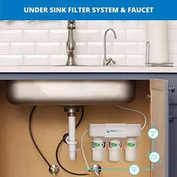 Aquasana Under Sink Water Filter System - Safe Drink Water