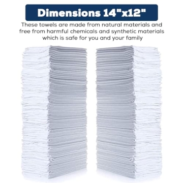 Simpli-Magic 79100 Eco-Friendly Shop Towels 50 Count