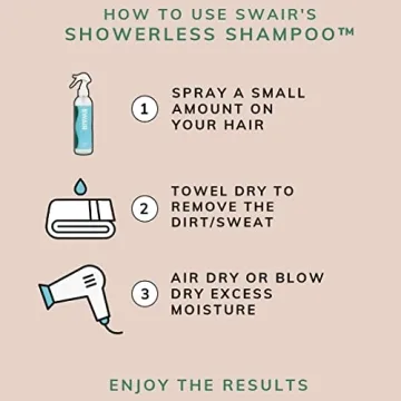 SWAIR Showerless Shampoo- Clean & Refresh Your Hair Without Hassle