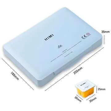 HIMI Gouache Paint Set - 24 Colors, Non Toxic & Vibrant