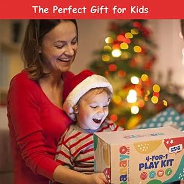 nanayo 4-for-1 Play Kit Includes Object Permanence Box, Montessori Coin Carrot Harvest Game, Matchstick Color Drop Game – Toys for Babies 6-12 Months, 1 Year, 2 Year and 3