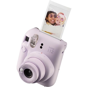 Fujifilm Instax Mini 12 Instant Camera Bundle in Lilac Purple