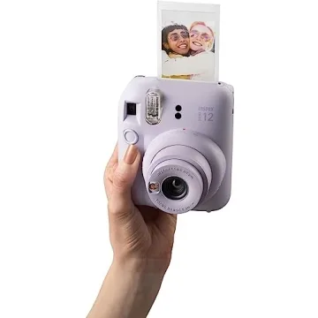 Fujifilm Instax Mini 12 Instant Camera Bundle in Lilac Purple