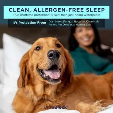 UltraBlock Waterproof Mattress Protector Twin XL - Superior Comfort