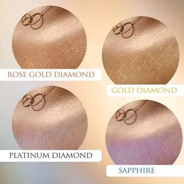 EBIN NEW YORK Egyptian Diamond Hair, Face & Body Glitter Mist - Platinum 2.37oz | Quick-Drying, Long-Lasting Shiny Spray for Clothes, Rave, Festival, Travel Essentials | TikTok Trend Items