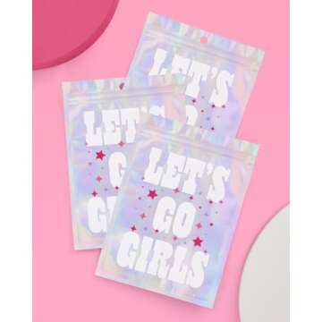 xo, Fetti Cowgirl Party Hangover Kit Pouches - 20 pcs | Last Rodeo Bachelorette Party Recovery Bags, Birthday Goodie Favor, Bridal Shower Supplies, Bridesmaid Gift, 21st Bday Decorations