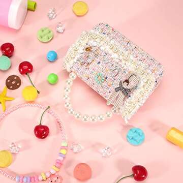 AO ALI VICTORY Toddler Gifts Kids Purse for Little Girls Mini Girl's Handbag Shoulder Crossbody Bag