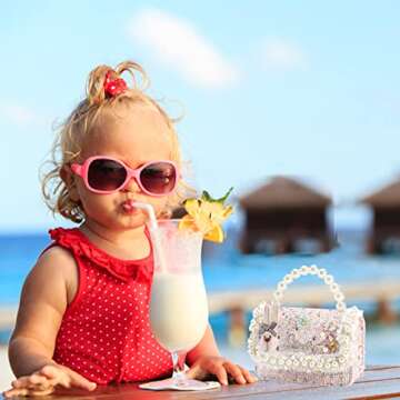 AO ALI VICTORY Toddler Gifts Kids Purse for Little Girls Mini Girl's Handbag Shoulder Crossbody Bag