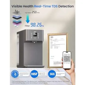 KOVIET CF01 Water Filter System: 8-Stage Purification