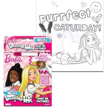 Barbie Coloring and Activity Super Set - 4 Fun Books & Stickers