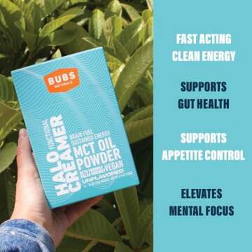 BUBS Naturals MCT Oil Powder - Medium Chain Triglycerides - Keto Vegan & Paleo Friendly - Healthy Co...